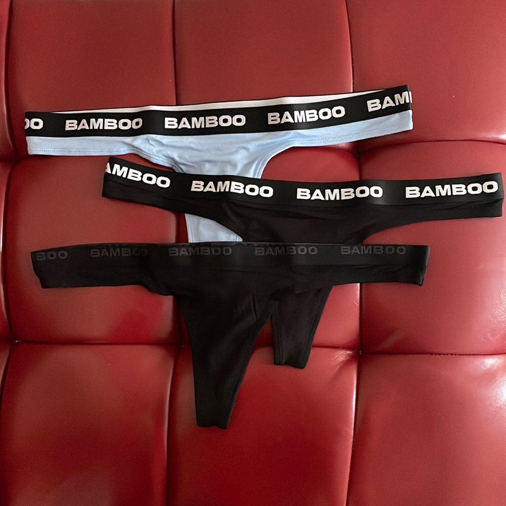 3 Bamboo thongs